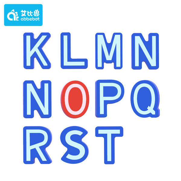 艾比獸實物字母積木2
