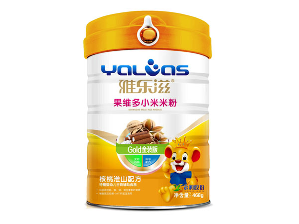 雅樂滋果維多小米米粉-核桃淮山配方-聽裝