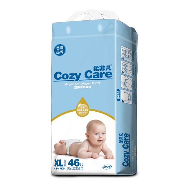 柔非凡堅(jiān)果油紙尿褲XL46