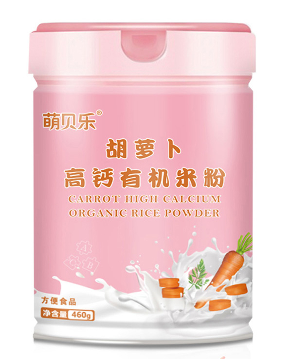 萌貝樂(lè)胡蘿卜高鈣有機(jī)米粉