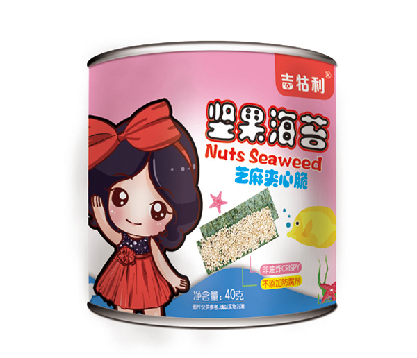 吉牯利見(jiàn)過(guò)海苔-芝麻夾心脆