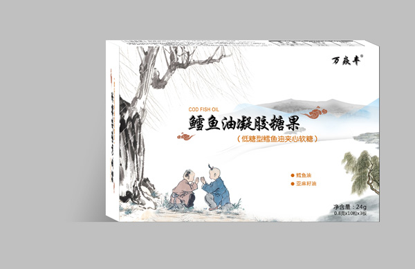 萬(wàn)焱豐鱈魚油凝膠糖果