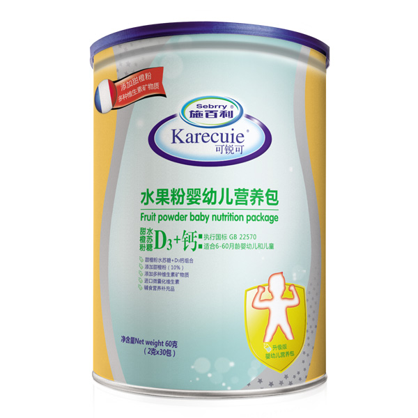 施百利水果粉嬰幼兒營(yíng)養(yǎng)包(D3+鈣)