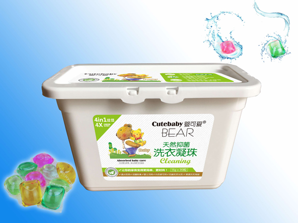 嬰可愛(ài)天然抑菌洗衣凝珠