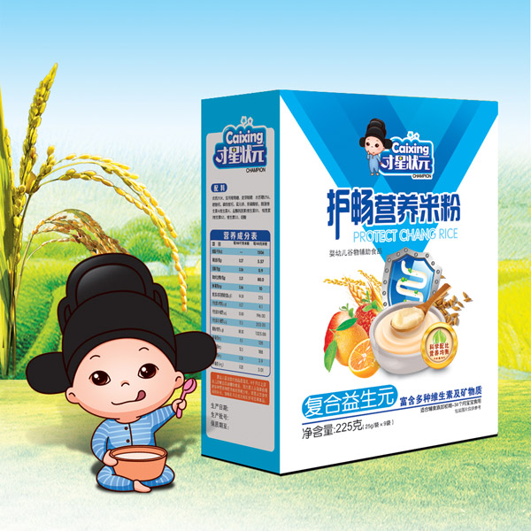 才星狀元護(hù)暢營(yíng)養(yǎng)米粉-復(fù)合益生元盒裝