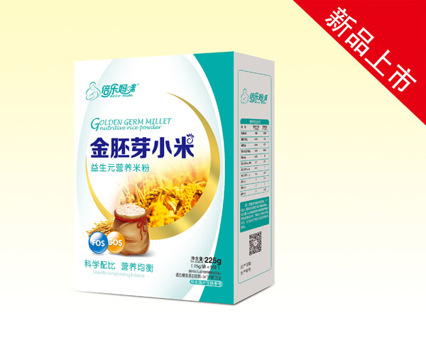 倍樂媽咪金胚芽小米營養(yǎng)米粉(益生元)盒裝