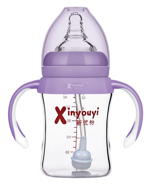 新優(yōu)怡玻璃奶瓶1145-紫色