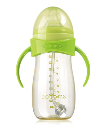 可可萌寬口徑PPSU握把奶瓶260ML綠色.jpg 可可萌寬口徑PPSU握把奶瓶260ML綠色.jpg