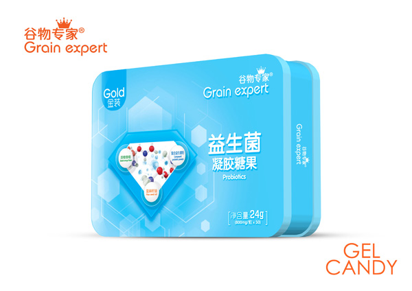 谷物專家益生菌凝膠糖果