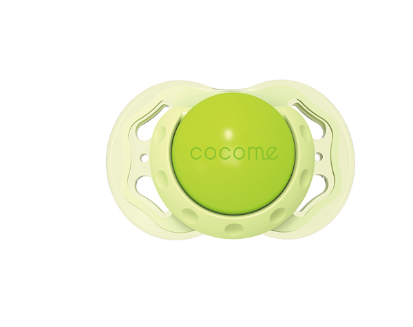 可可萌安撫奶嘴-碟型-綠jpg