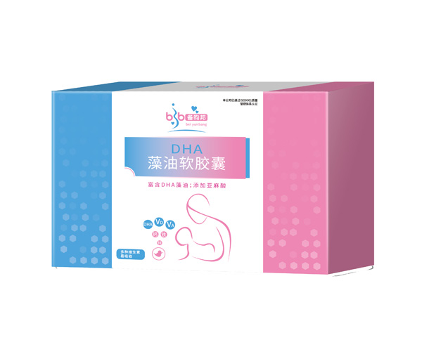 備昀邦DHA藻油軟膠囊