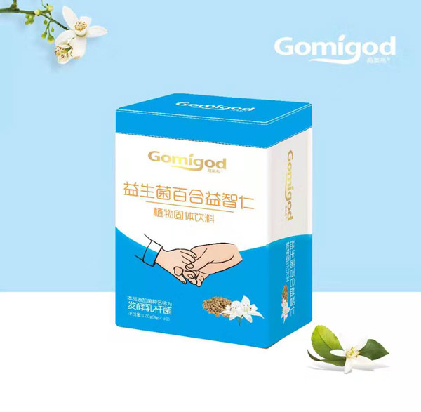 高美高益生菌百合益智仁植物固體飲料