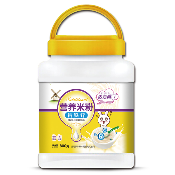 皮皮兔營(yíng)養(yǎng)米粉-鈣鐵鋅800g
