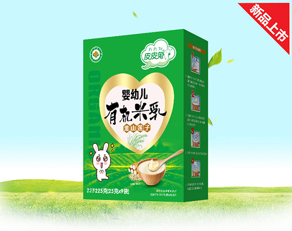 皮皮兔嬰幼兒有機米乳-淮山蓮子