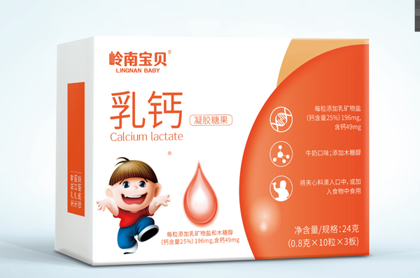 嶺南寶貝乳鈣凝膠糖果 24g