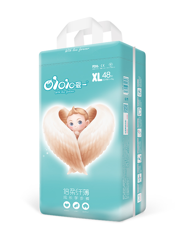 愛(ài)一倍柔纖薄成長(zhǎng)學(xué)步褲XL48