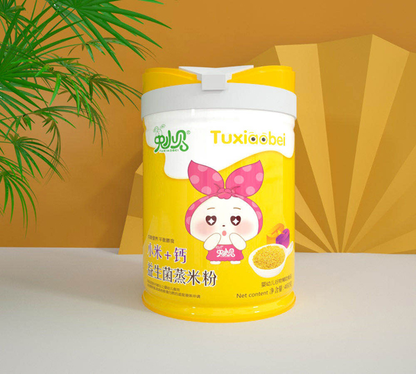 兔小貝小米+鈣益生菌奶米粉