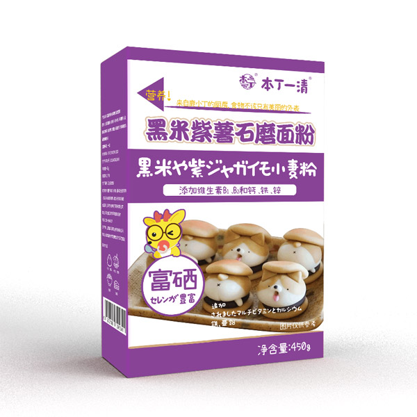 本丁一清黑米紫薯石磨面粉.jpg 本丁一清黑米紫薯石磨面粉.jpg