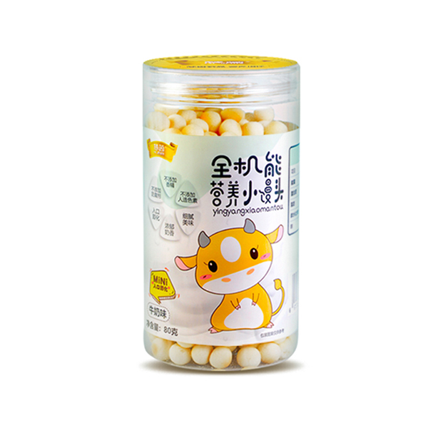 慧茵全機(jī)能營養(yǎng)小饅頭 牛奶味