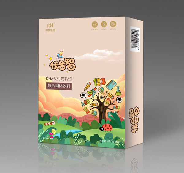 優(yōu)合智DHA益生元高鈣復(fù)合固體飲料