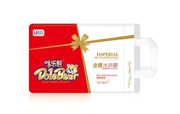 哆樂熊金尊大環(huán)腰嬰兒紙尿褲M60