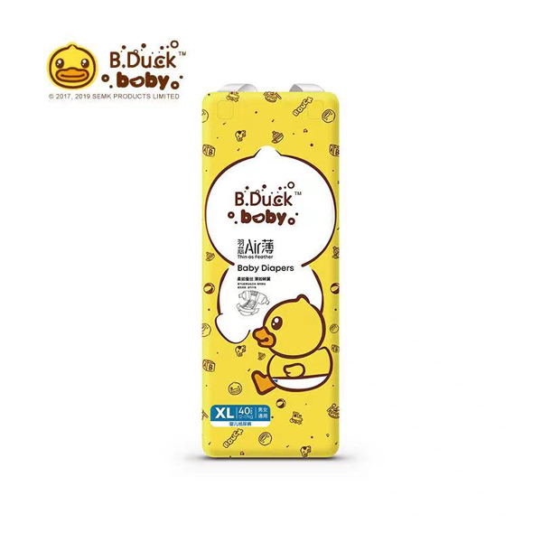 B.Duck小黃鴨紙尿褲XL40.jpg B.Duck小黃鴨紙尿褲XL40.jpg