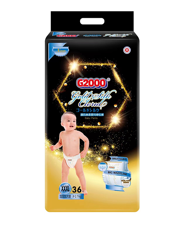 G2000護(hù)肌絲柔嬰兒穿拉褲XXXL36片
