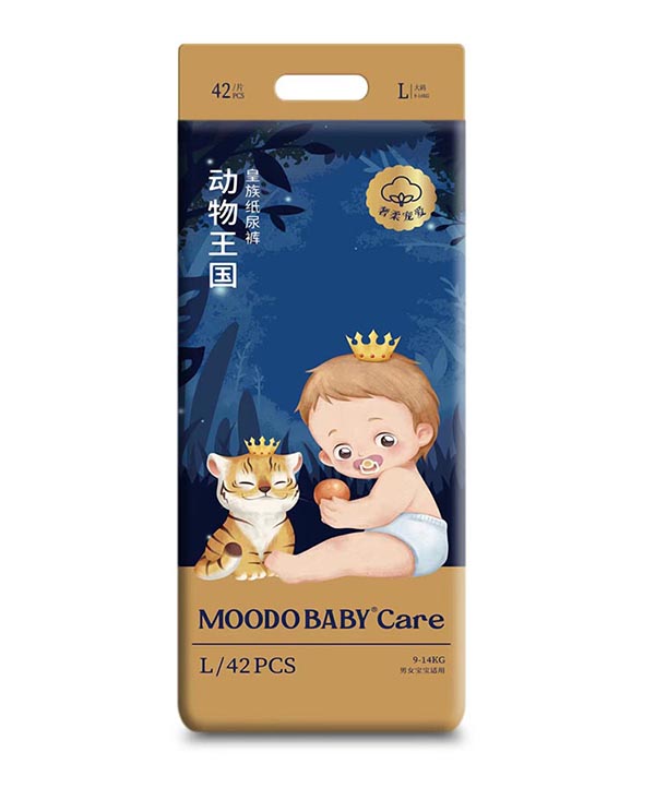 MOODO BABY®Care動(dòng)物王國系列皇族紙尿褲L42.jpg