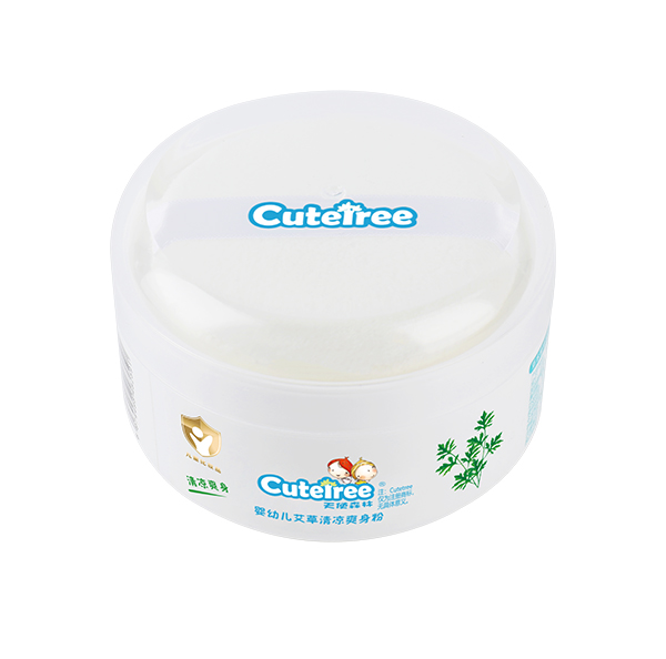 天使森林嬰幼兒艾草清涼爽身粉