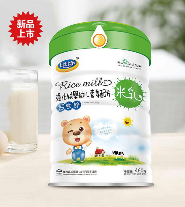比比樂(lè)鈣鐵鋅營(yíng)養(yǎng)配方米乳 聽裝