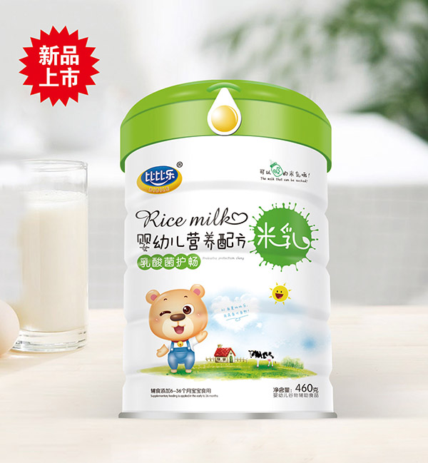 比比樂(lè)乳酸菌護(hù)暢營(yíng)養(yǎng)配方米乳 聽裝