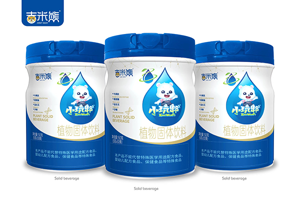 吉米熊小玩郫植物固體飲料