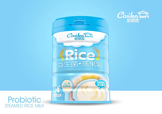 智慧嘉益生菌蒸米乳 果蔬多維+淮山薏米