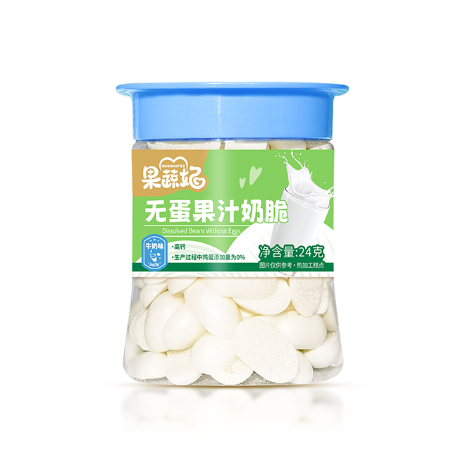 果蔬妃無蛋果汁奶脆 牛奶味