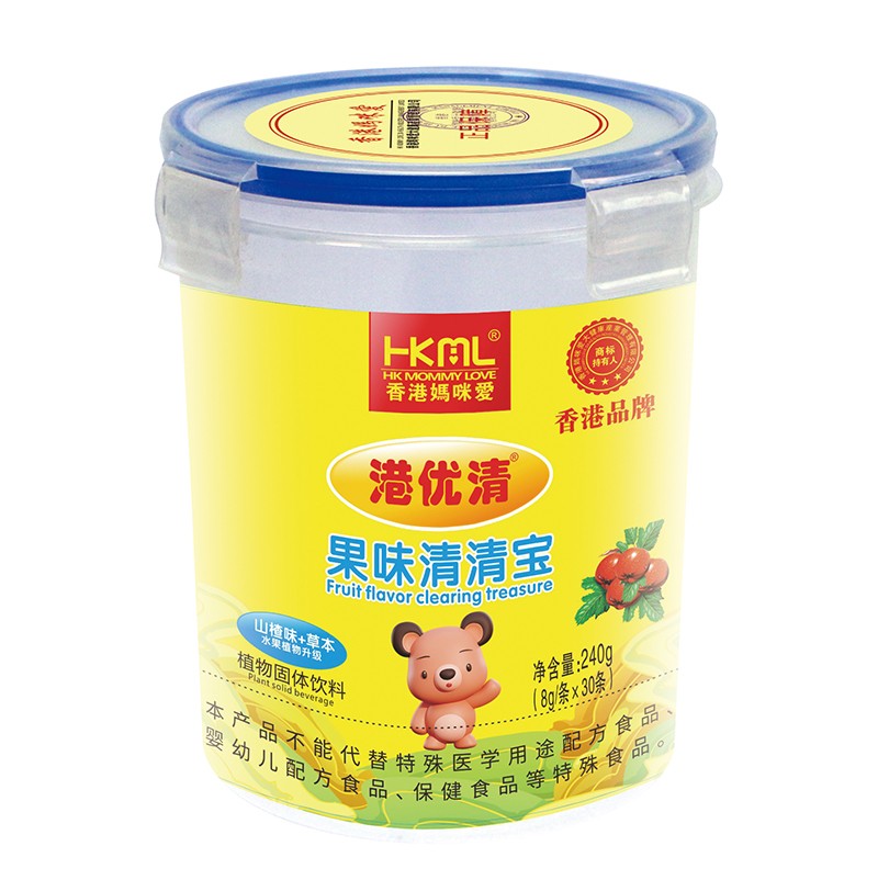 香港媽咪愛港優(yōu)清果味清清寶 山楂味+草本