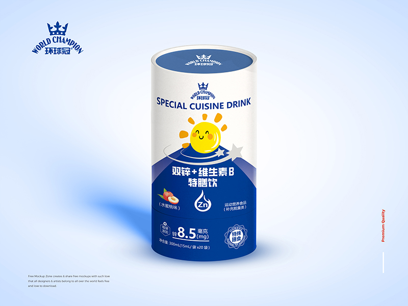 環(huán)球冠雙鋅+維生素B特膳飲