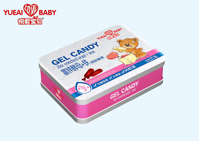 悅愛寶貝富鋅酵母+鐵凝膠糖果
