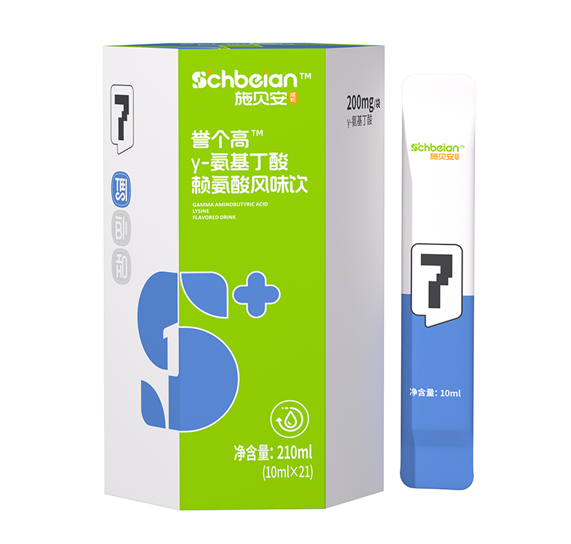 施貝安7號譽個高γ-氨基丁酸賴氨酸風味飲