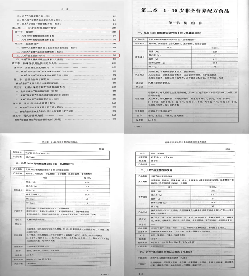 特殊醫(yī)學用途配方食品臨床應用參考目錄02.png