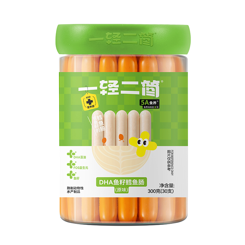 一輕二簡(jiǎn)DHA魚籽鱈魚腸(原味)