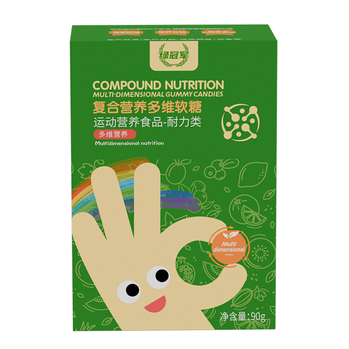 百合康綠冠軍復(fù)合營(yíng)養(yǎng)多維軟糖