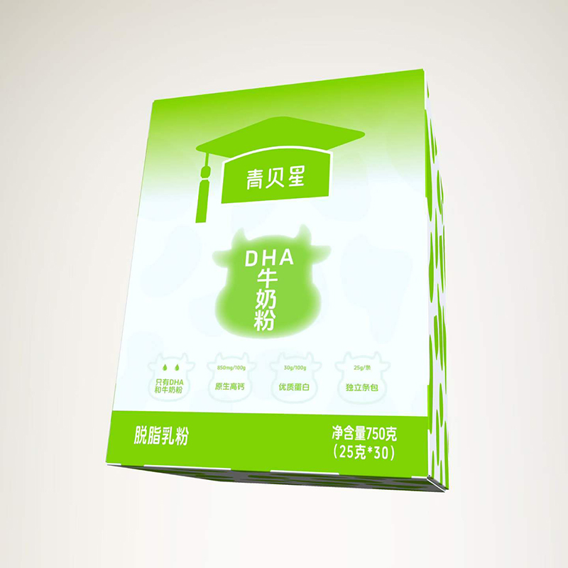 青貝星DHA牛奶粉