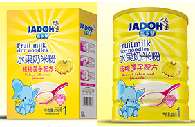 嘉多慧水果奶米粉