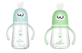 康喂兒趣萌兔玻璃奶瓶
