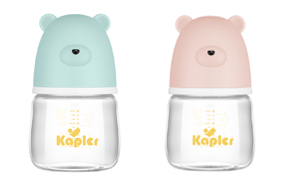 康喂兒呆呆熊玻璃奶瓶