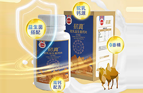 潘多星韌真駝乳益生菌鈣片