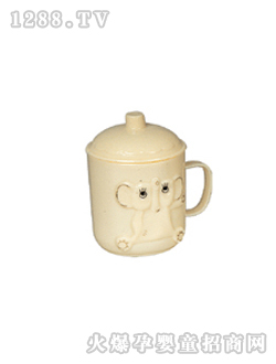 大地黃色兒童水杯