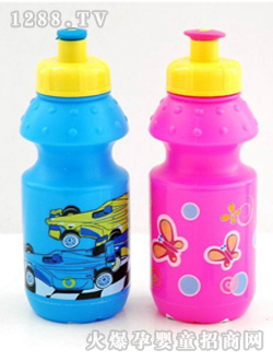 大地紫紅色兒童水杯