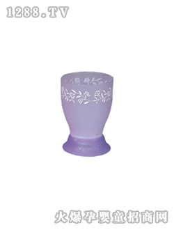 大地紫色兒童用水杯