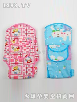 卡通圖案短包裝背袋